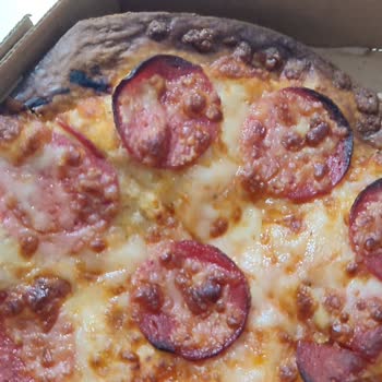 Erzincan Domino's'tan Gelen Yanık Ve Soğuk Pizza