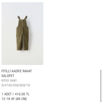 Zara Online Ürünün Kargoda Kaybolması