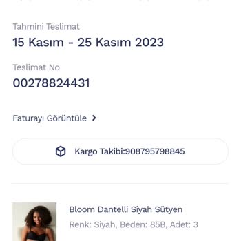 Penti İade Ücretimi Yapmıyor!