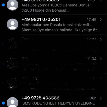 Türk Telekom İstenmeyen Alakasız SMS