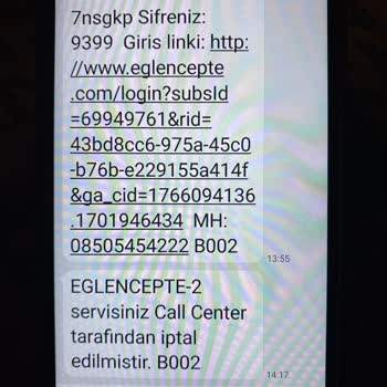 Eglencepte-2 Haksız Kazanç Alıp İade Etmiyor