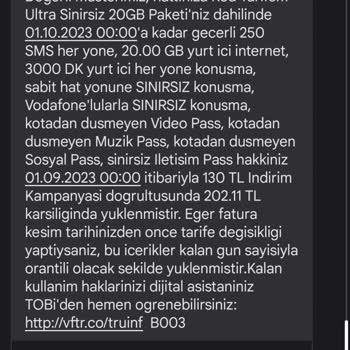 Vodafone Tarifede Video Pass Olmasına Rağmen İnternetimden Düşüyor
