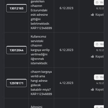 Monster, Sevkiyat Adresi Güncellemesini Dikkate Almıyor