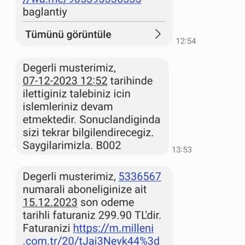 Millenicom 3 Ayda Habersiz %100e Yakın Zam