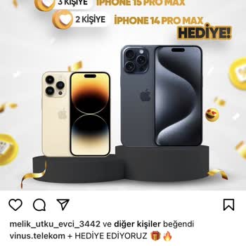 Vinus.telekom (Instagram) Artvin Hopa Adresli Instagram iPhone Çekiliş Haksızlığı
