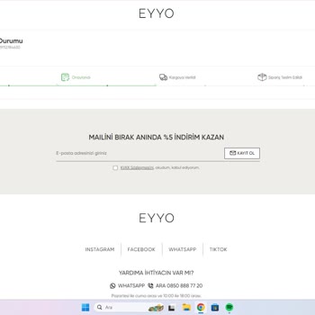 Eyyo Ürünüm Kargoya Verilmedi