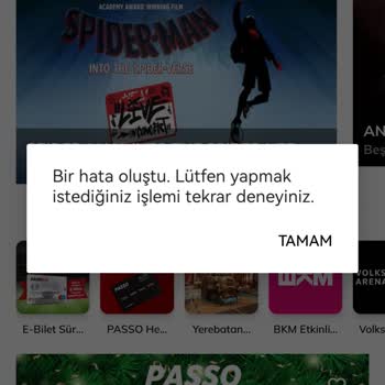 Passolig Uygulaması Giriş Yapamıyorum