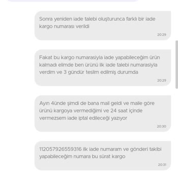 N11 Den İade Problemi