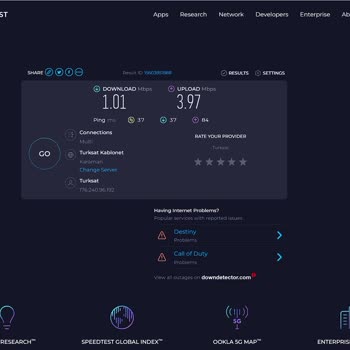 İnternet Hız Yavaşlığı (Kablo Net)
