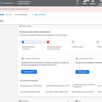 Yapı Kredi Bankası Ve Google AdSense Bilgim Dışı İşlem