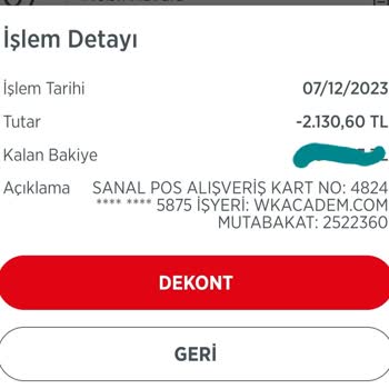 Amazon Hesaptan Fazladan Para Çekme