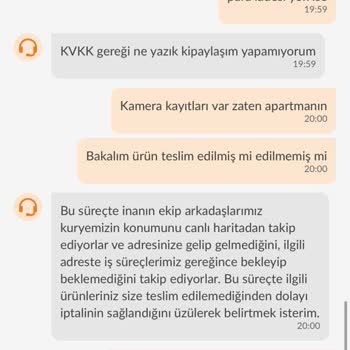 Trendyol Yemek Parası Ödenmiş Yemeğin Teslim Edilmemesi Ve Para İadesinin Yapılmaması