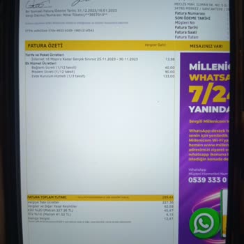 Millenicom Cayma Hakkım Varken 1600 TL Neden İsteniyor