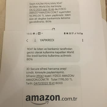 iyzico Hesaptan İzinsiz Para Çekilmesi