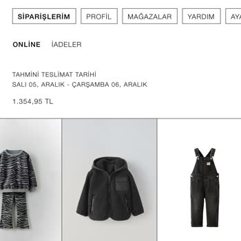 Zara İndirimli Siparişimi 2 Hafta Sonra İptal Etti