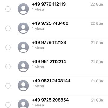 Vodafone Yurt Dışı SMS Engelleme