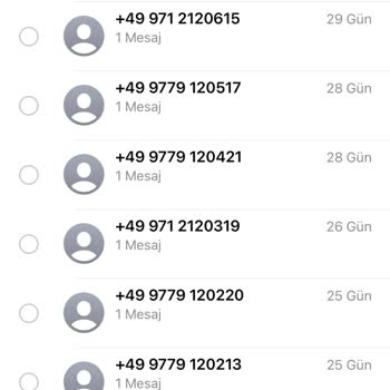 Vodafone Yurt Dışı SMS Engelleme