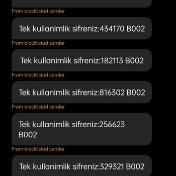 Turkcell Sürekli Doğrulama Kodu Gönderiliyor!