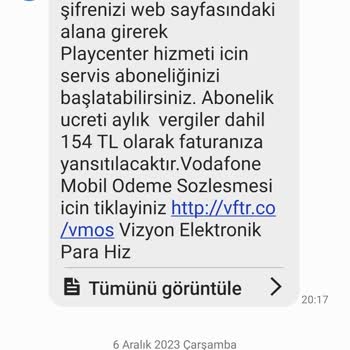 Playcenter. Den Şikayetçiyim Paramın İadesini İstiyorum