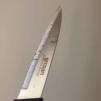 Emsan Mutfak Yeni Aldığım Bıçaklar Neden Bu Kadar Çabuk Paslandı