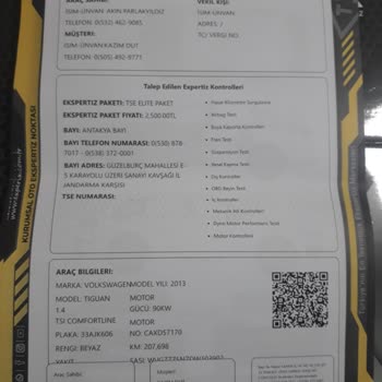 Experix Oto Ekspertiz Experix Firma Hatası