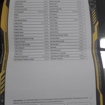 Experix Oto Ekspertiz Experix Firma Hatası