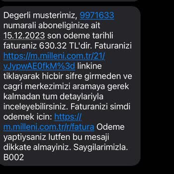 Millenicom Çözülmeyen İnternet Bağlantı Sorunu Ve Alınan Fazla Para!