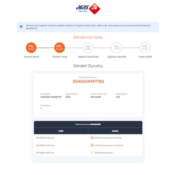 Aras Kargomu Kayıp Etti