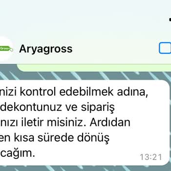 Aryagross Beni Günlerce Oyalayıp Paramı İade Etmiyor