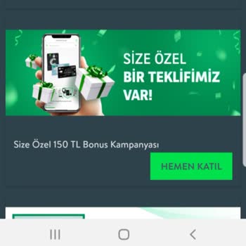 TEB 150 TL Bonus Yerine 75 TL Bonus Verdi Kampanyaya Uymadı.