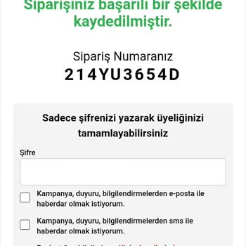 Çetinkaya Mağazasının Siparişi Ödemeyi Almasına Rağmen Göndermemesi