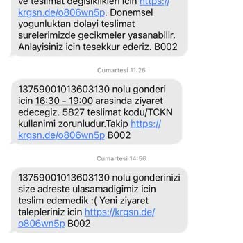 KARGOMsende Adresinizde Bulamadık Yalanı