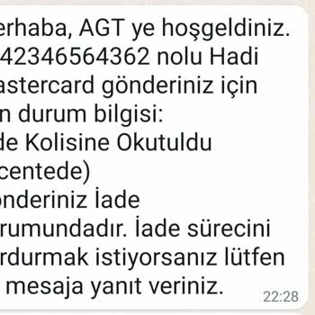 AGT Kurye Teslimat Hayal Kırıklığı