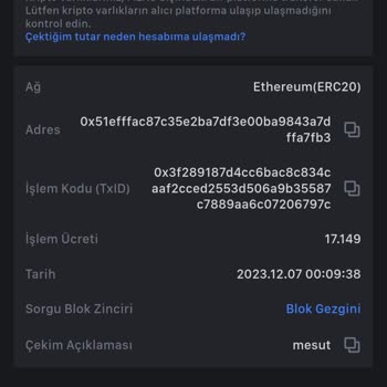 Binance TR Global Borsa Token Transferi