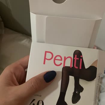 Penti Sıfır Paket Çorap Yırtık Çıktı