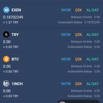 Bitexen Wtc Coinden Parayı Çekememek