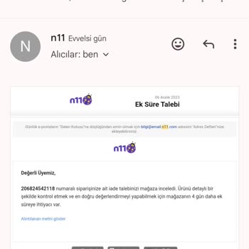 60 Gündür İade Yapmamak İçin Türlü Bahanelerin Arkasına Sığınan N11