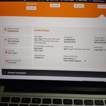 Moda Canel MNG Kargo Ürünü Teslim Etmediği Halde Ürün Bana Teslim Edilmiş