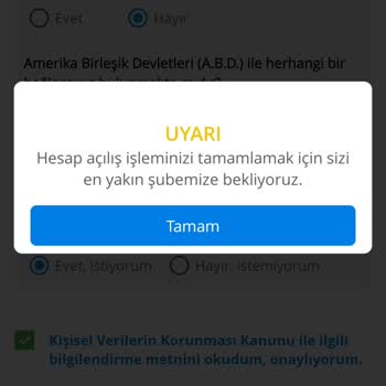 Müşteri Olamıyorum Denizbank Hesap