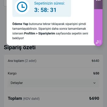 Decathlon Kartımdan Para Çekmesine Rağmen Siparişim Tamamlanmadı