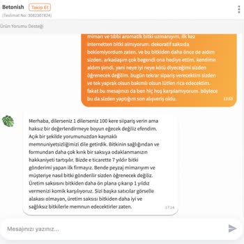 Betonish Firmasının Uygunsuz Üslubu