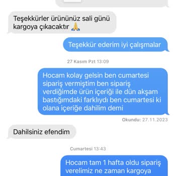 Murat Sakaoğlu Store Kargo Gelmedi