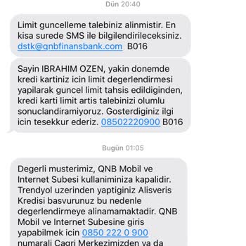 QNB Finansbank Müşteri Olarak Askıya Alması