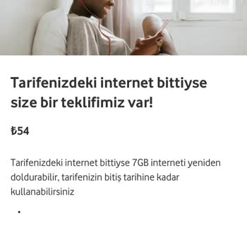 Vodafone Mobile Uygulaması Alımlarda Her Seferinde Hata Vermesi