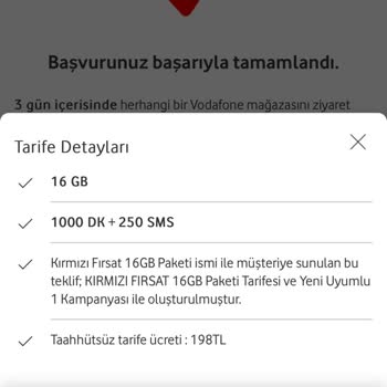 Vodafone A Hattımı Taşıyamıyorum