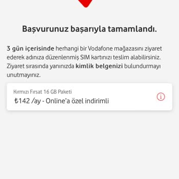 Vodafone A Hattımı Taşıyamıyorum