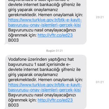 Vodafone A Hattımı Taşıyamıyorum