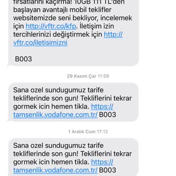 Vodafone A Hattımı Taşıyamıyorum