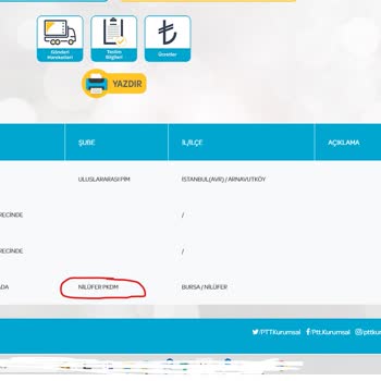 PTT Kargo Bursa Nilüfer Dağıtım Merkezi Kargomu Dağıtıma Çıkarmıyor