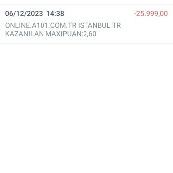 A101 İnternet Sitesinin Kötüye Kullanılması